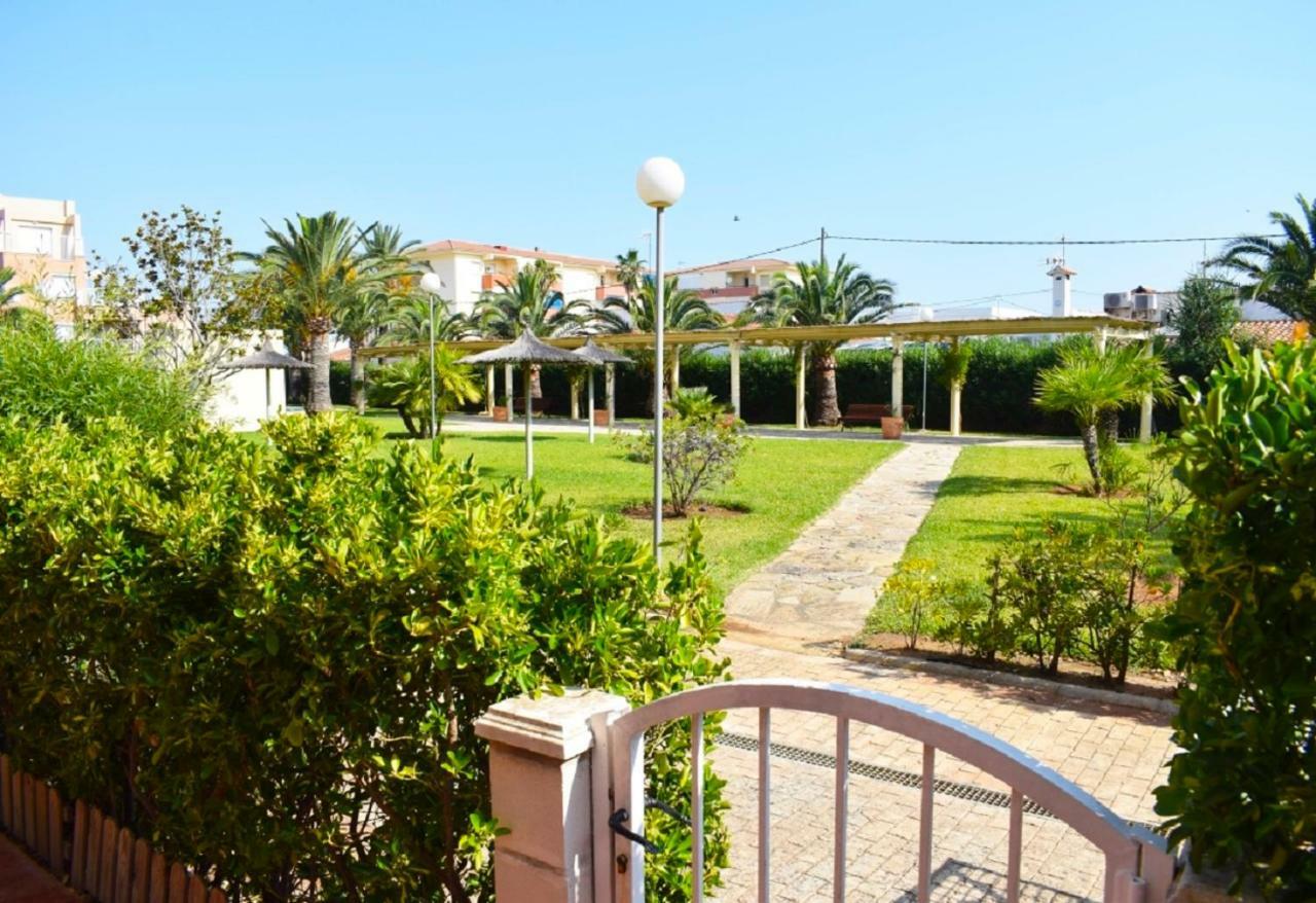 Apartamento Bajo Terraza Acceso piscina y 1ª Línea Playa Las Marinas Denia Exterior foto