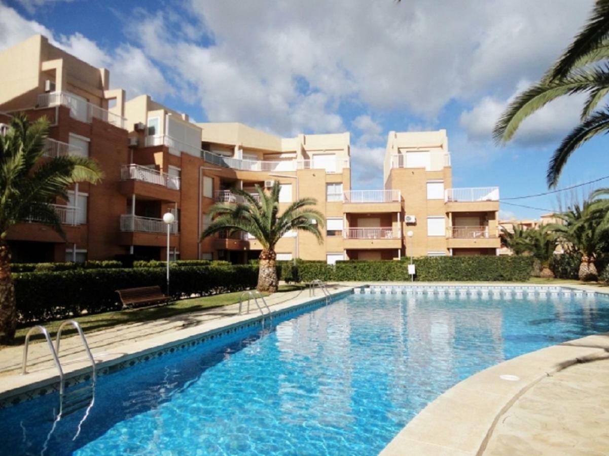 Apartamento Bajo Terraza Acceso piscina y 1ª Línea Playa Las Marinas Denia Exterior foto