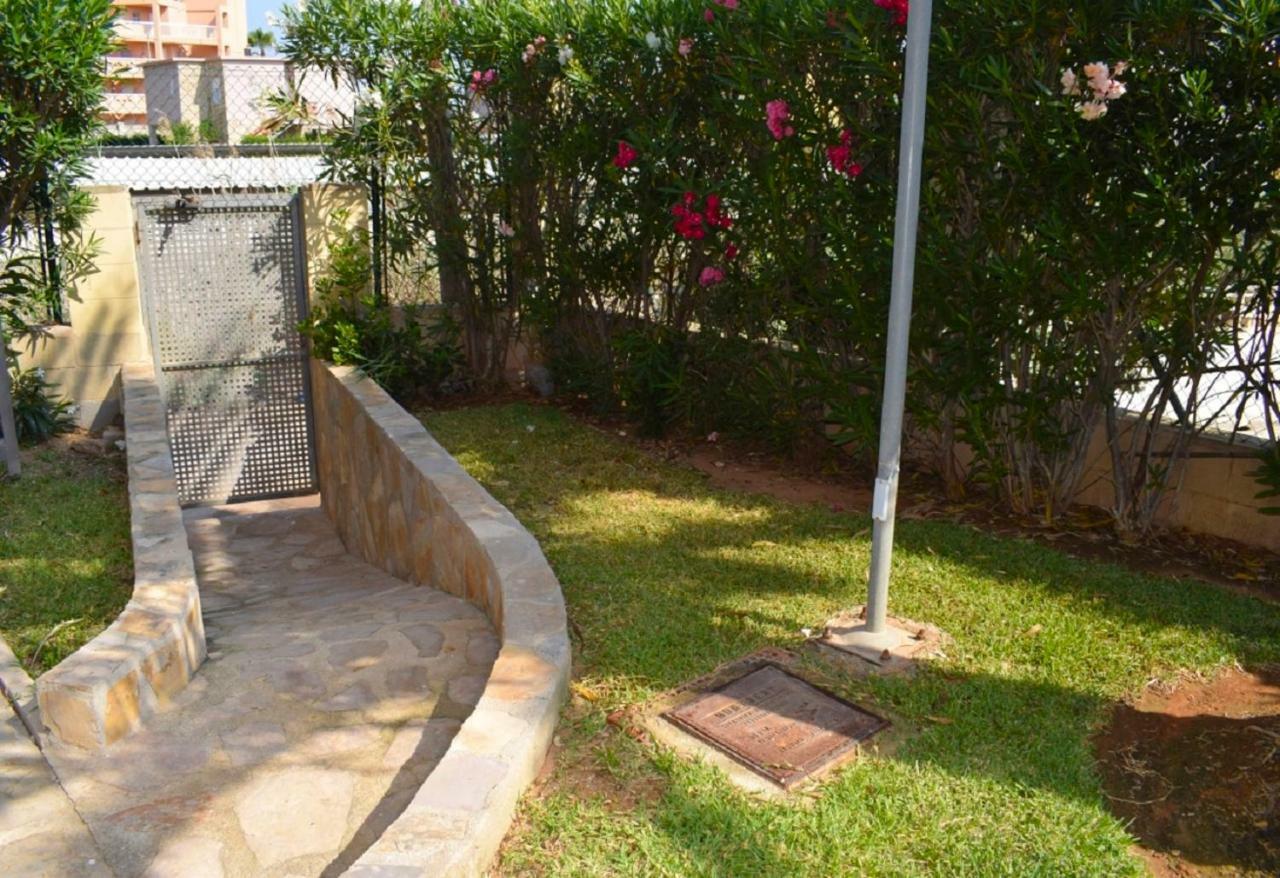 Apartamento Bajo Terraza Acceso piscina y 1ª Línea Playa Las Marinas Denia Exterior foto