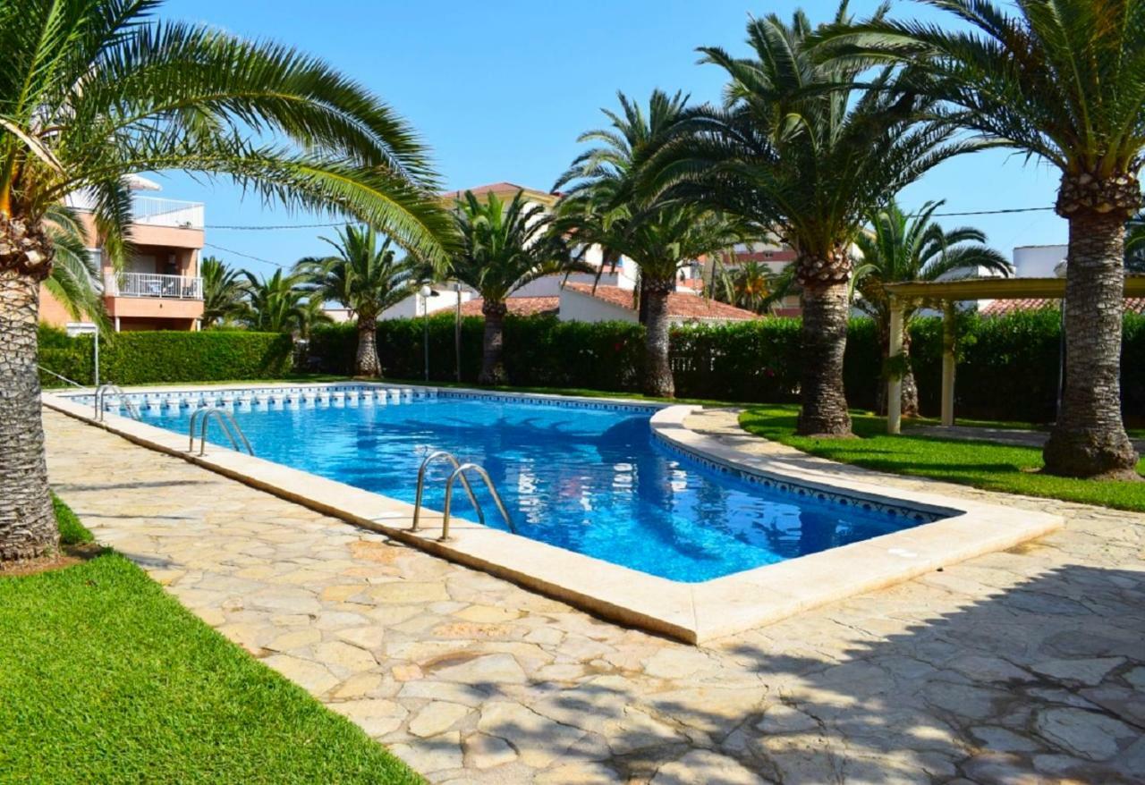 Apartamento Bajo Terraza Acceso piscina y 1ª Línea Playa Las Marinas Denia Exterior foto