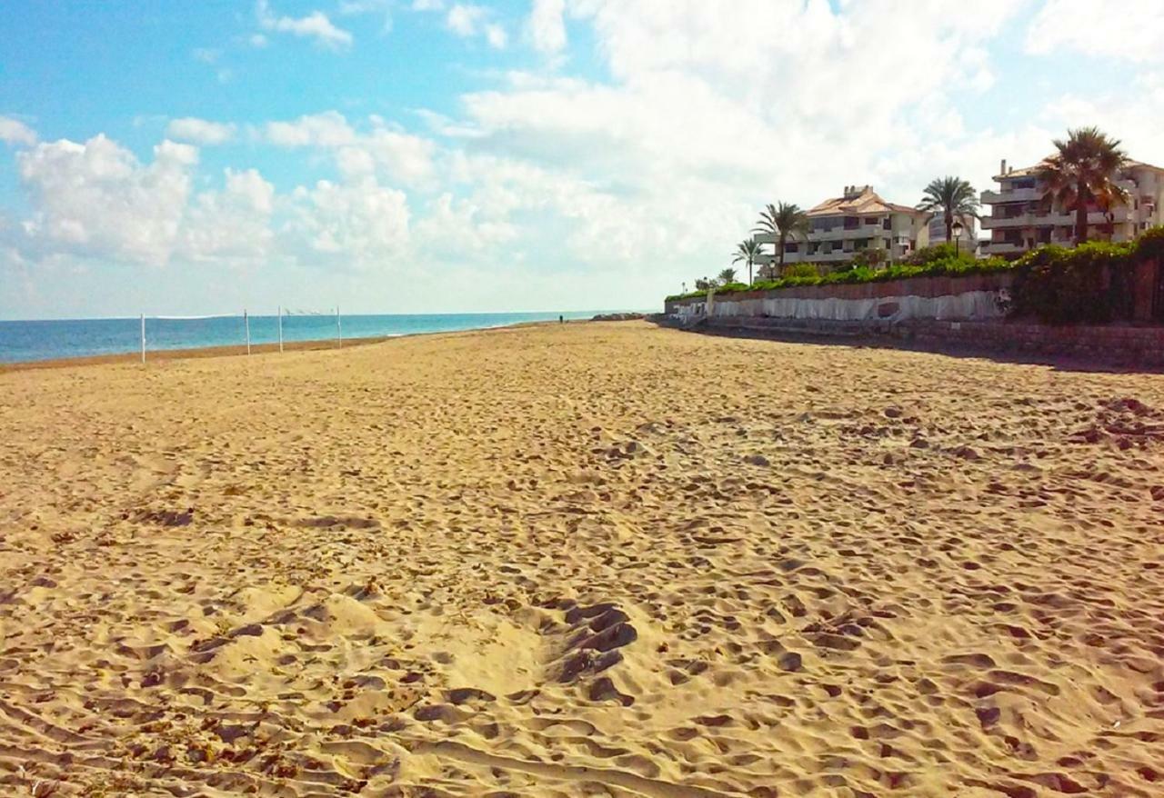 Apartamento Bajo Terraza Acceso piscina y 1ª Línea Playa Las Marinas Denia Exterior foto